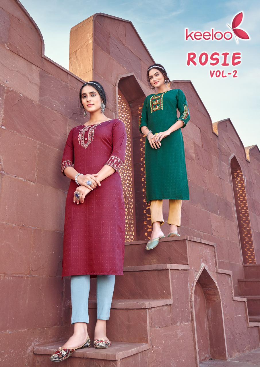 KEELOO  KURTI Rosie Vol 2 